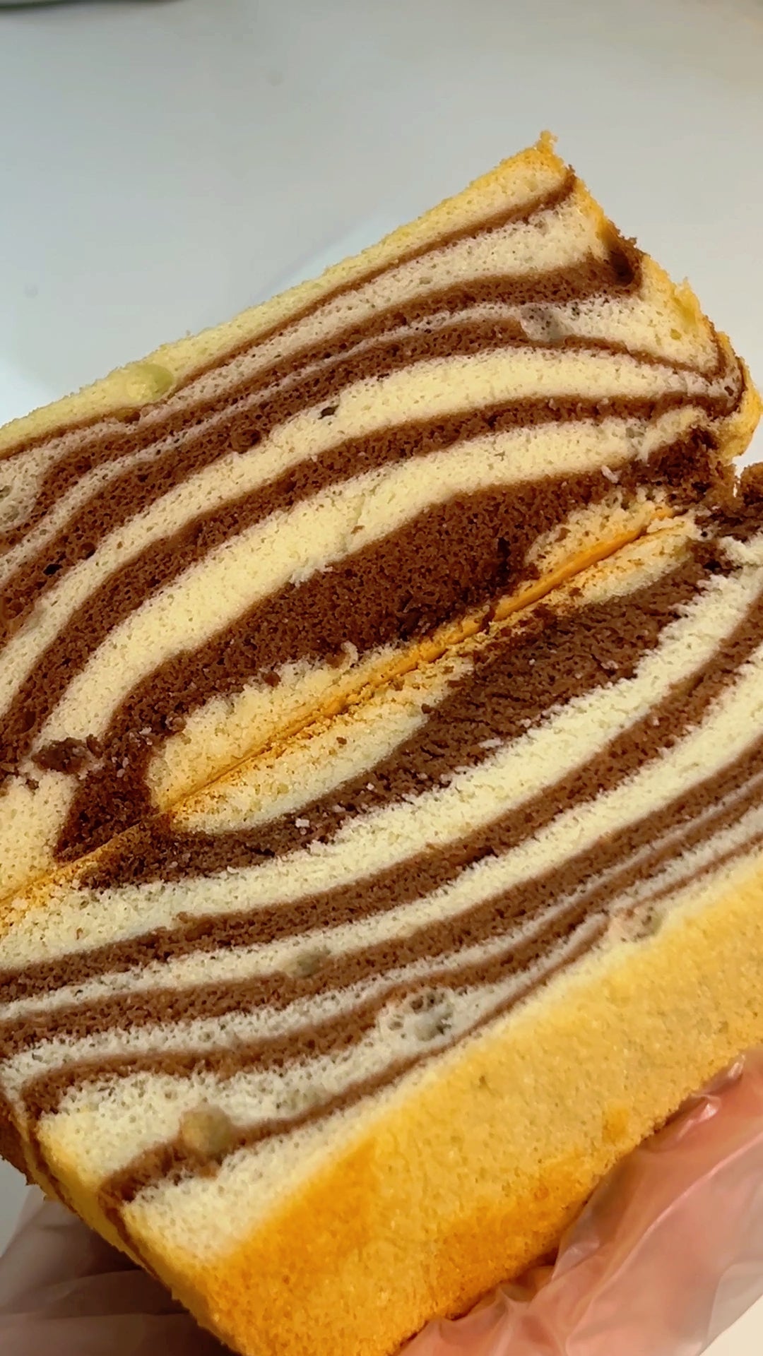 Marble Pattern Sponge Cake